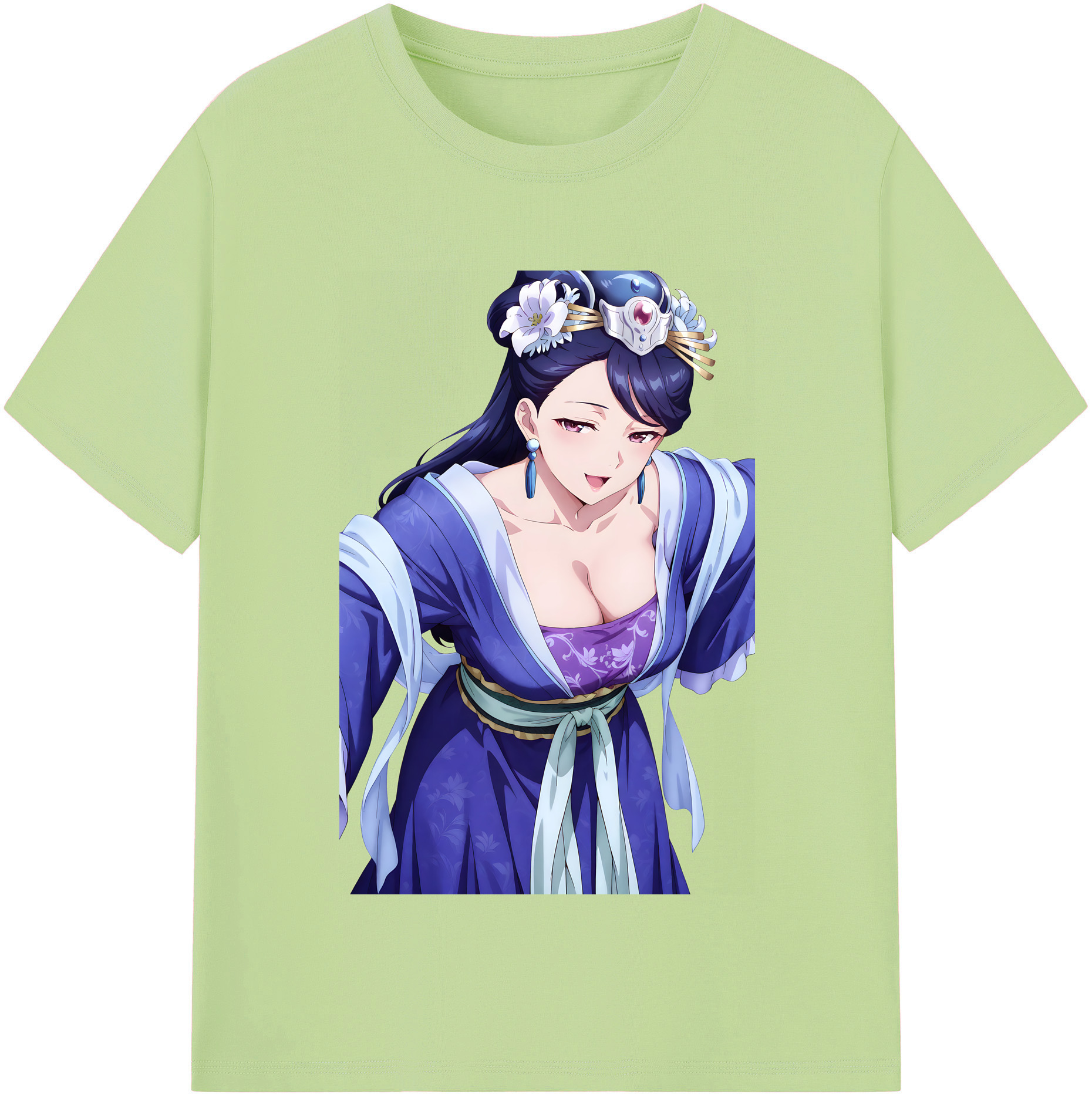 （画像用） 薬屋のひとりごと The Apothecary Diaries 綿100％半袖Tシャツ（フロントプリント）